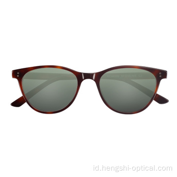 Desain Busana Kustom Wanita Mens Polarized Shades Acetate Sunglasses